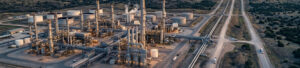 Aerial view of U.S. energy infrastructure representing long-term oil and gas investment outlook